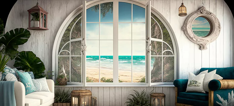 Interior Half-round Windows in Keystone, FL