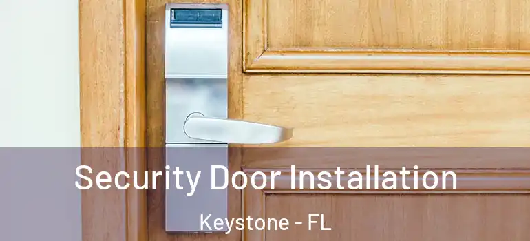  Security Door Installation Keystone - FL