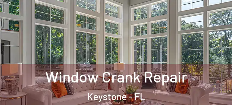  Window Crank Repair Keystone - FL