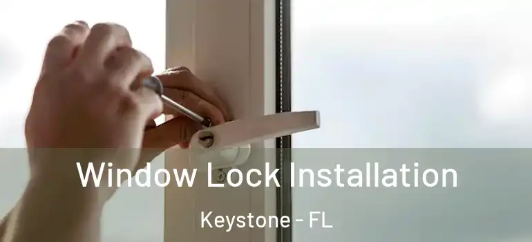  Window Lock Installation Keystone - FL